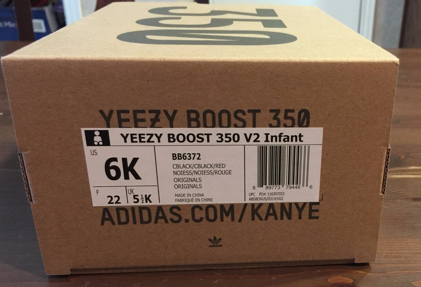 YEEZY BOOST 350 V2 灰橘 真假比對